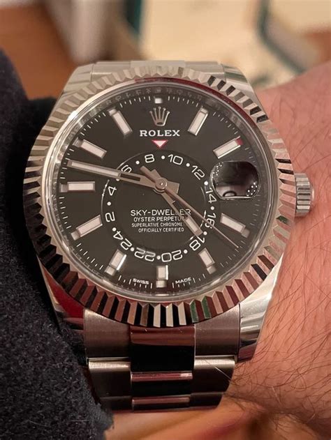 rolex sky dweller stahl gebraucht|Rolex Sky.